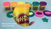 LEARNING Colors and Shapes with Glitter Play Doh Fun and Creative for Kids Toddlers and Preschoolers