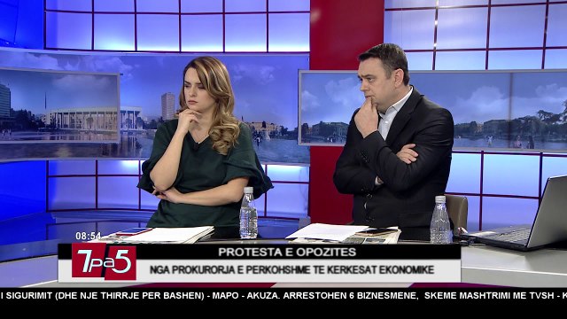 7pa5 - Protesta e opozitës - 25 Janar 2018 - Show - Vizion Plus