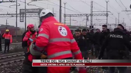 Treni del nga shinat në Itali - News, Lajme - Vizion Plus