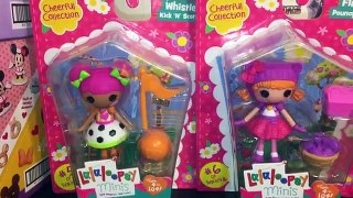 Lalaloopsy Mini Dolls Cheerful Collection Set Toy Opening & Review