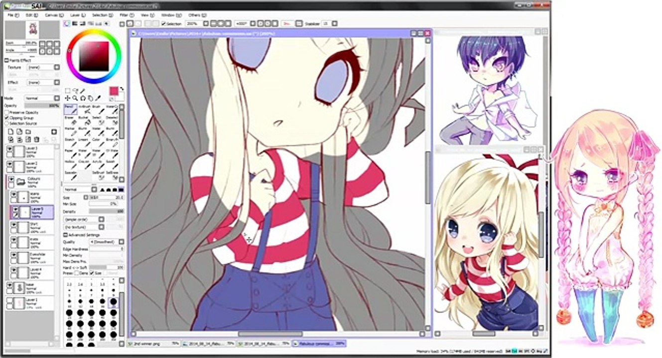 iFabulous [Paint tool SAI] Speedpaint