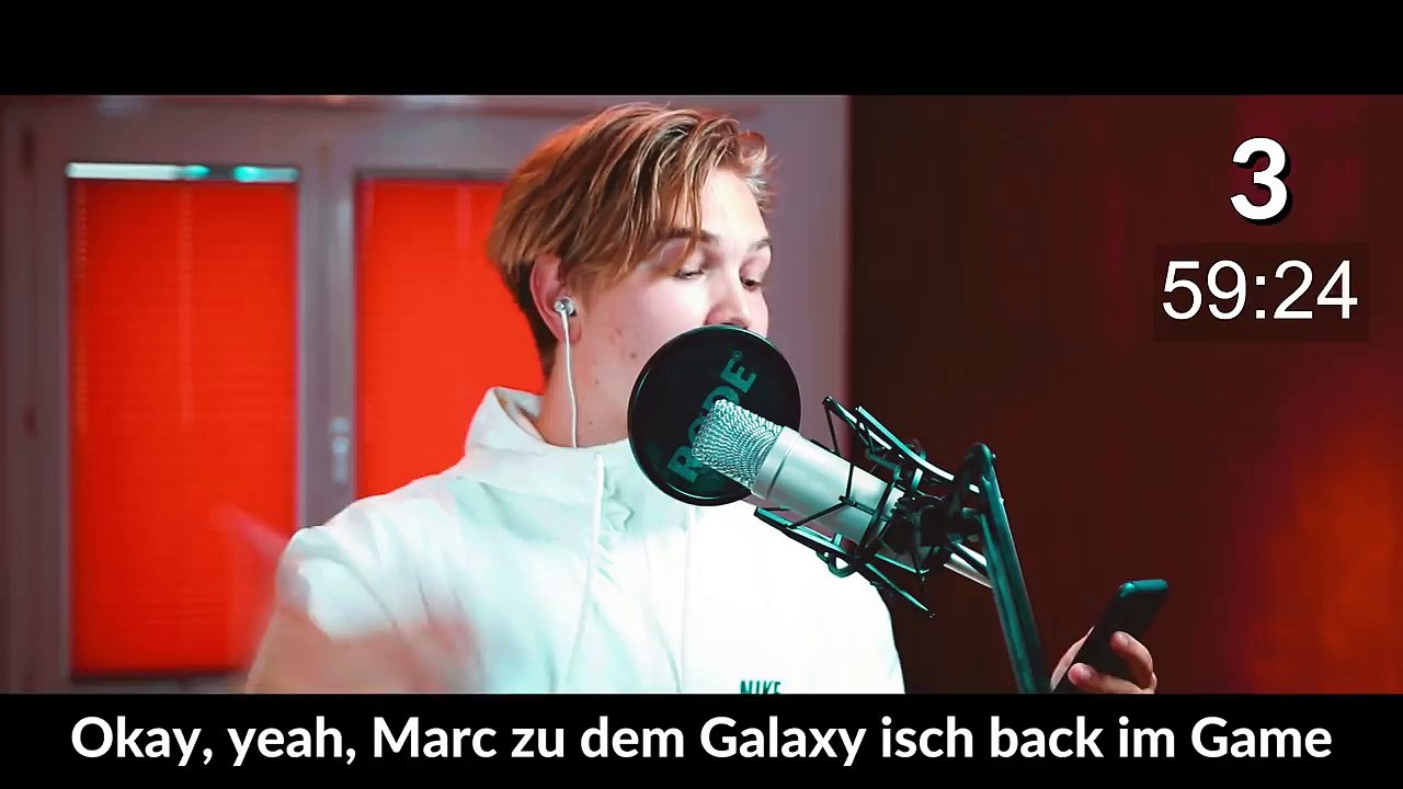 300 WORTE in 1 MINUTE rappen! (Schweizerdeutsch) - Marc Galaxy