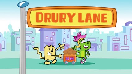 Muffin Man | Fredbot Kids Songs (Lucy the Dinosaur & Wow! Wow! Wubbzy!)