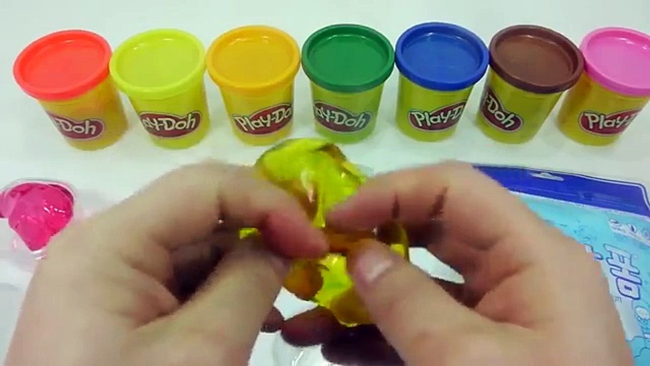 Play Doh Spaghetti Noodles DIY How To Make Learn Colors Slime Icecream