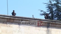 Report TV - Kundragaz e snajpera, të gjitha masat që mori policia për protestën e 27 janarit
