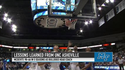 Middle Tennessee Basketball Coach Nick McDevitt Discusses His New Job