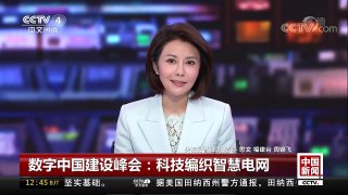 [中国新闻]数字中国建设峰会：科技编织智慧电网 | CCTV中文国际