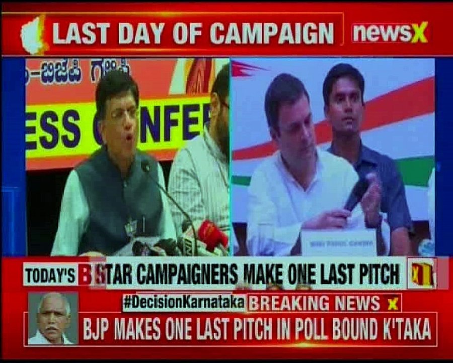 Karnataka Elections 2018 BJP takes dig at Congr...