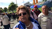 EN VIVO desde el parque de El Arbolito, centro de Quito. Representantes de la Federación de Ligas Barriales organizan marcha para pedir un presupuesto para el d