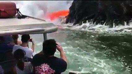 Hawai Island Volcano Lava flow