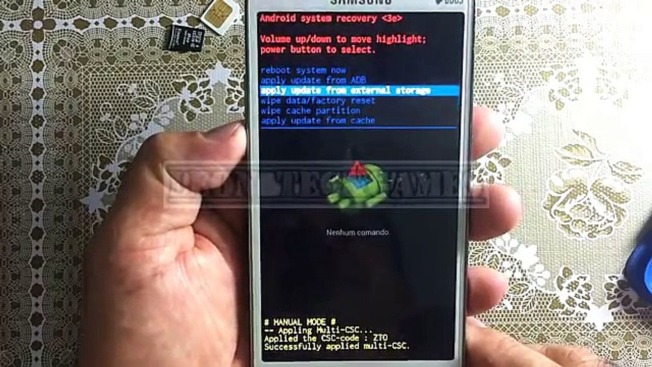 Hard Reset Samsung Grand Duos 2 SM-G7102T ( ATUALIZADO new)