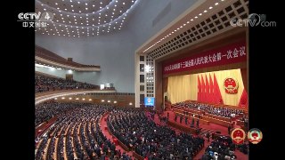 [中国新闻]十三届全国人大一次会议举行第七次全体会议 | CCTV中文国际
