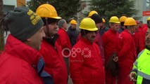 Ora News - Ballsh, reparti zjarrfikës i përpunimit të naftës në protestë për pagat