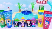 Pororo Refrigerator Bubble Guppies Bath Paint Paw Patrol Baby Dolls Finger Family Learn Colors Moana