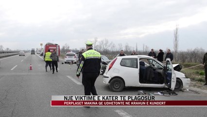 Pesë të plagosur në aksin Milot- Mamurras - News, Lajme - Vizion Plus