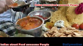 Indian street Foods - Bhel Puri  -  Mumbai Chaat Wala - Chatpata chatwala