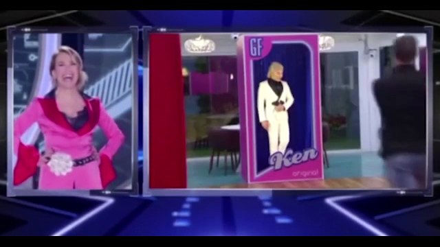 Human Ken doll Rodrigo Alves enters the Italian Big Brother house