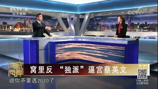 《海峡两岸》 20180123 窝里反 “独派”逼宫蔡英文 | CCTV中文国际