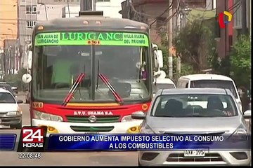 Gobierno aumenta Impuesto Selectivo al Consumo de gasolina