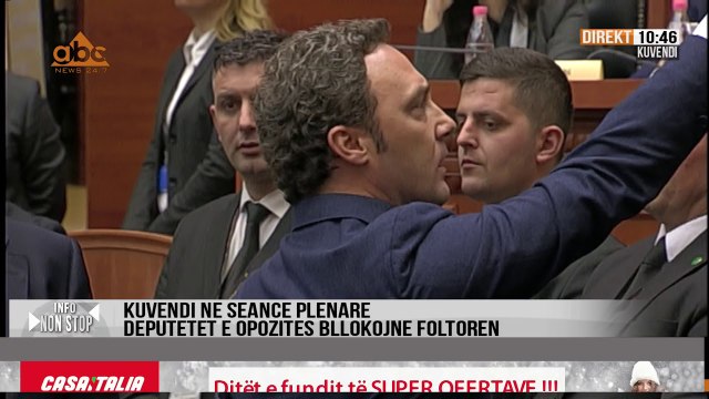 Ruçi perjashton deputetin Edmond Spaho nga seanca parlamentare