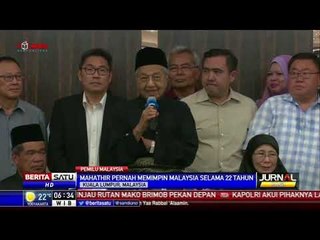 Mahathir Mohamad Berterima Kasih Kepada Para Pendukungnya