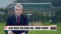 S. Korea's Blue House welcomes news of June 12 N. Korea, U.S. Singapore Summit