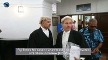 High Court Judge, Justice Thushara Rajasinghe will deliver his ruling in the no case to answer application made in the #FijiTimes #sedition trial tomorrow. #Fi