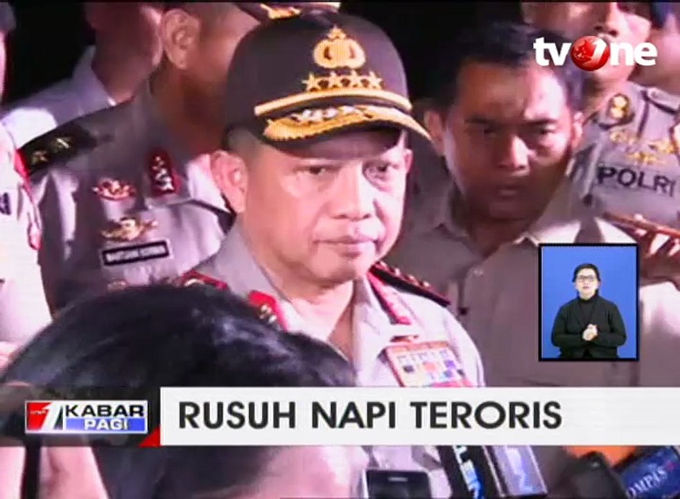 Kapolri Mako Brimob Tak Layak Jadi Rutan Teroris
