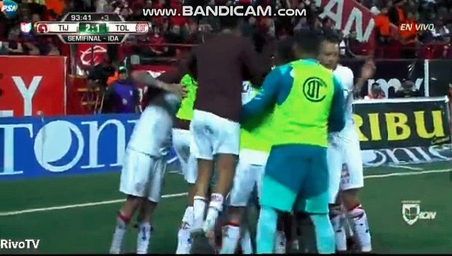 Fernando Uribe Goal ~ Club Tijuana vs Deportivo Toluca 2-1