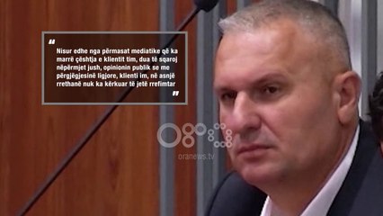 Ora News - Avokat Detar Hysi: Nezar Seiti nuk ka kërkuar të rrëfejë për çështjen "Habilaj"