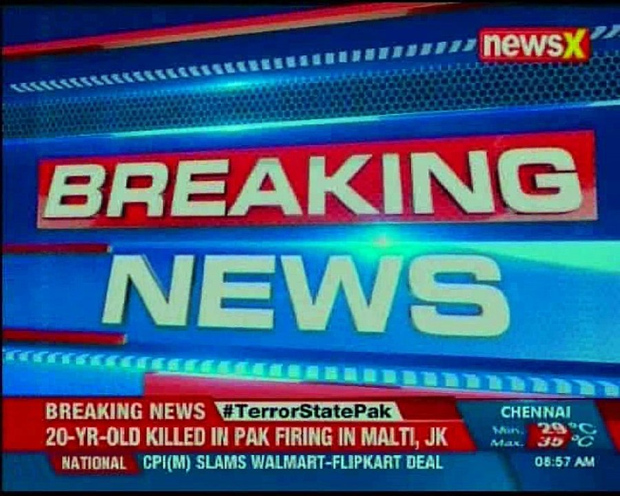 Pak army targeted marriage ceremony; 20-year-old civilian killed in Poonch sector along LoC