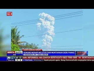 Merapi Erupsi Disertai Gemuruh
