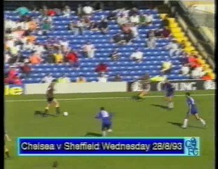 Chelsea - Sheffield Wednesday 28-08-1993 Premier League