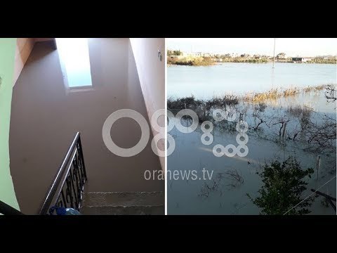 Ora News - Vlorë, 77 banesa të Novoselës dhe Fitores u zgjuan me 40 cm ujë