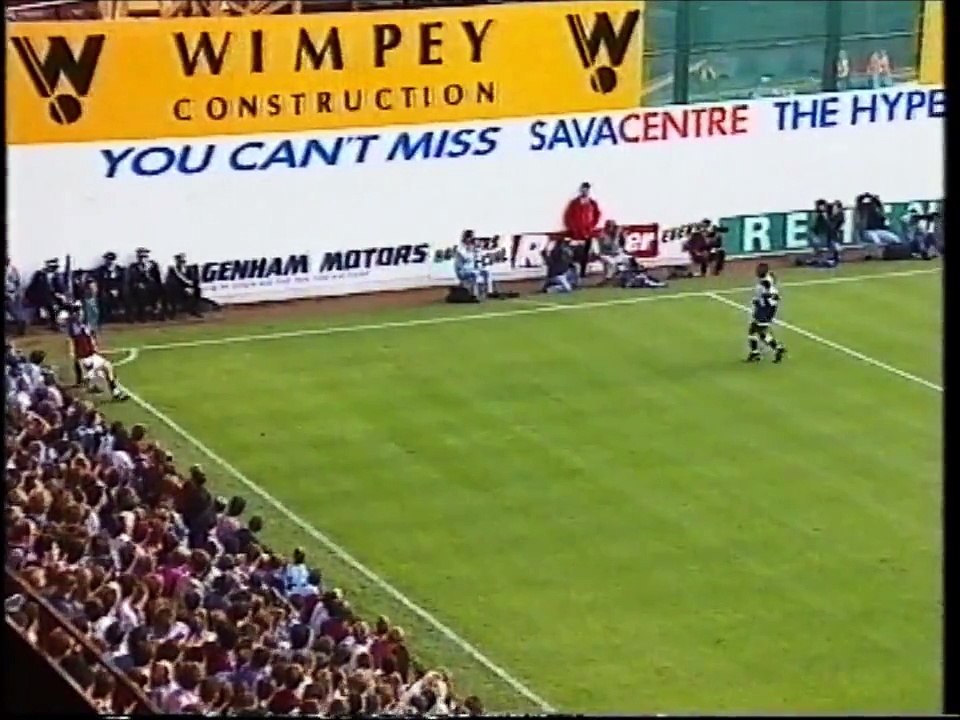 West Ham United - Queens Park Rangers 28-08-1993 Premier League