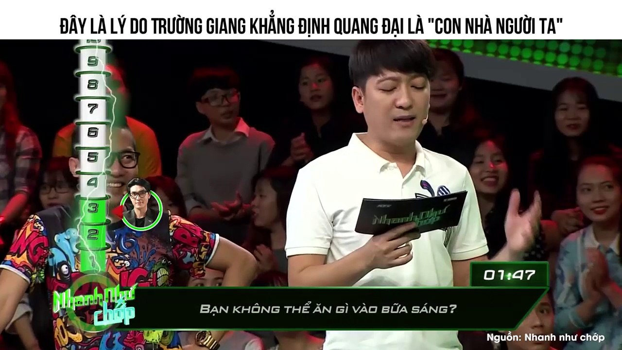 Đây là lý do Trường Giang khẳng định chắc nịch Quang Đại là "Con nhà người ta" của Vbiz