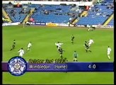 Leeds United - Wimbledon 02-10-1993 Premier League