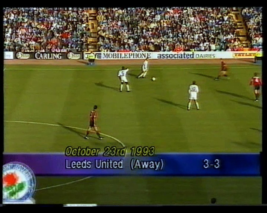 Leeds United - Blackburn Rovers 23-10-1993 Premier League