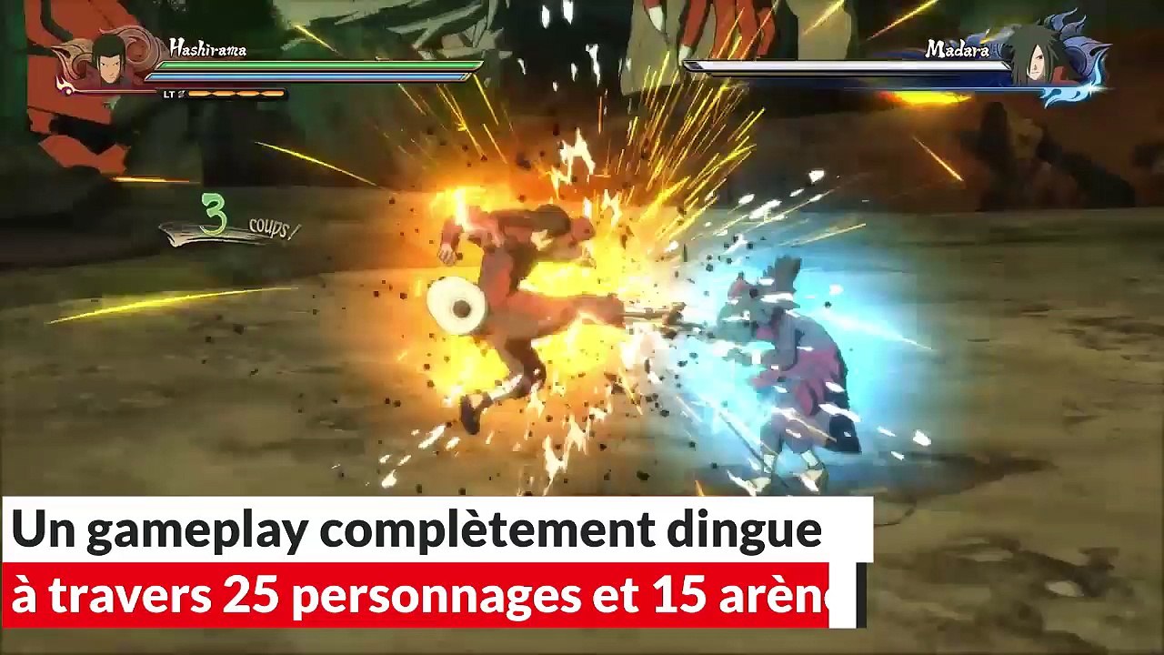 Naruto Shippuden Ultimate Ninja Storm 4 : adaptation jeu manga
