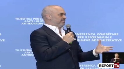 Report TV - Rama: Grabitqarët dhe parazitët nuk i duhen shtetit