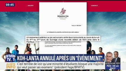 Le tournage de la prochaine saison de Koh Lanta annulé