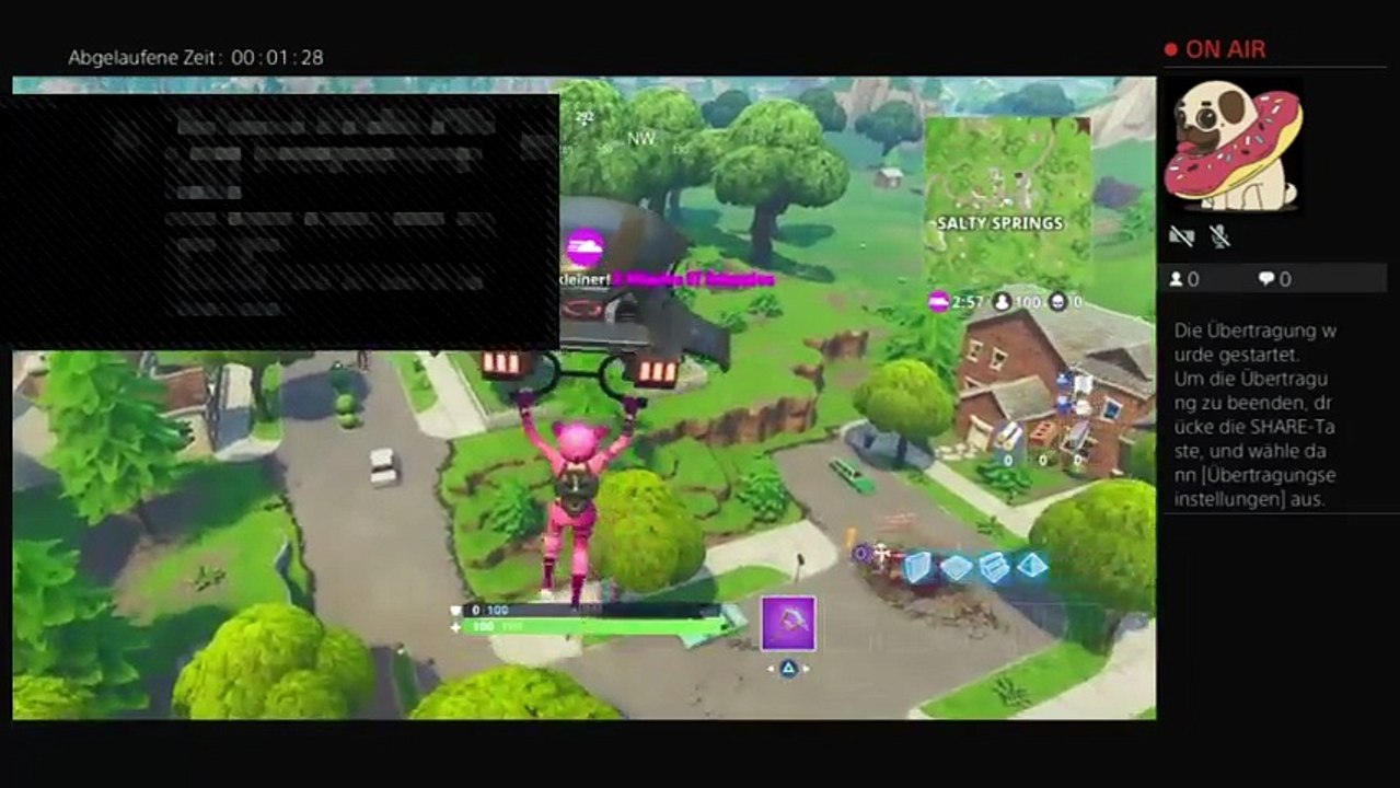 Ps4-live-Übertragung von maxiking281207