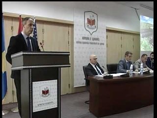 Fjala e Edmond Dushit në kuvendin komunal në Gjakovë