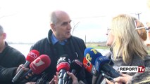 Report TV - Përmbytjet/ Përplasja e  ashpër Ademi-Millja