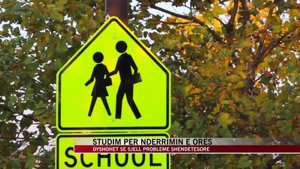 Studim për ndërrimin e orës - News, Lajme - Vizion Plus