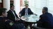 Ora News - Ardi Veliu në Shkodër një ditë pas zbulimit të autorëve të atentatit të 13 janarit