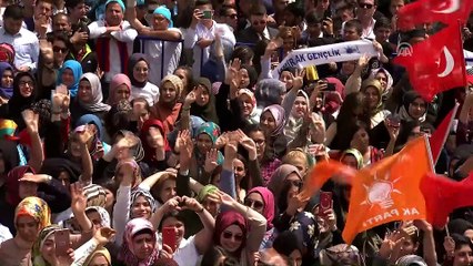 Cumhurbaşkanı Erdoğan: “Bu milletin huzuruna kastedenlere buraları zindan ederiz” - ANKARA