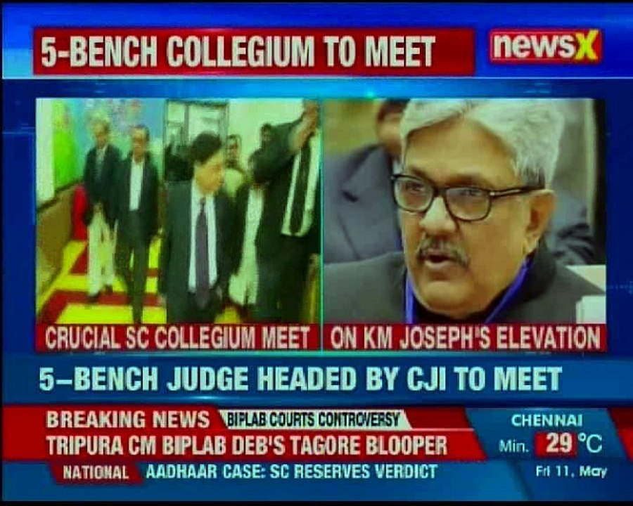 Judge appointment row SC collegium to decide on KM Joseph's elevation