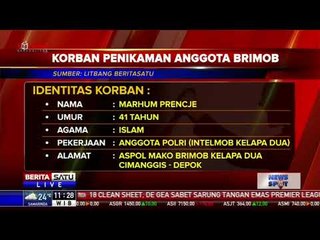 Identitas Anggota Intel Polri Ditikam dan Pelaku Penikaman