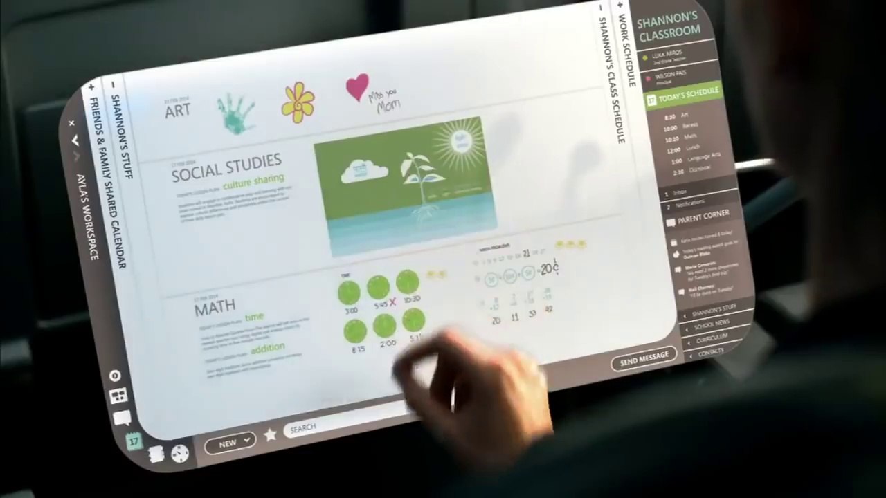 Microsofts Concept - Future vision 2020